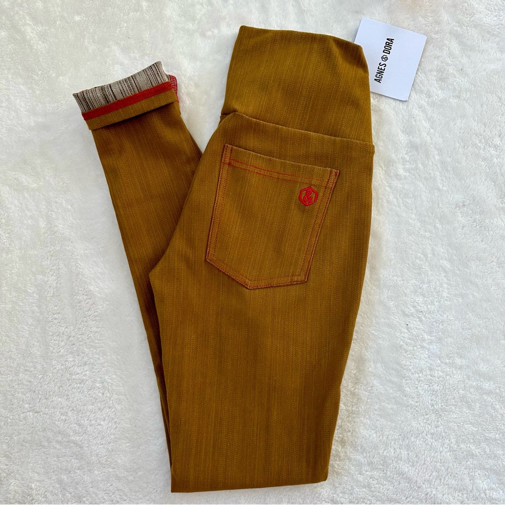 NWT Agnes & Dora Wheat Knit Jeggings - XS